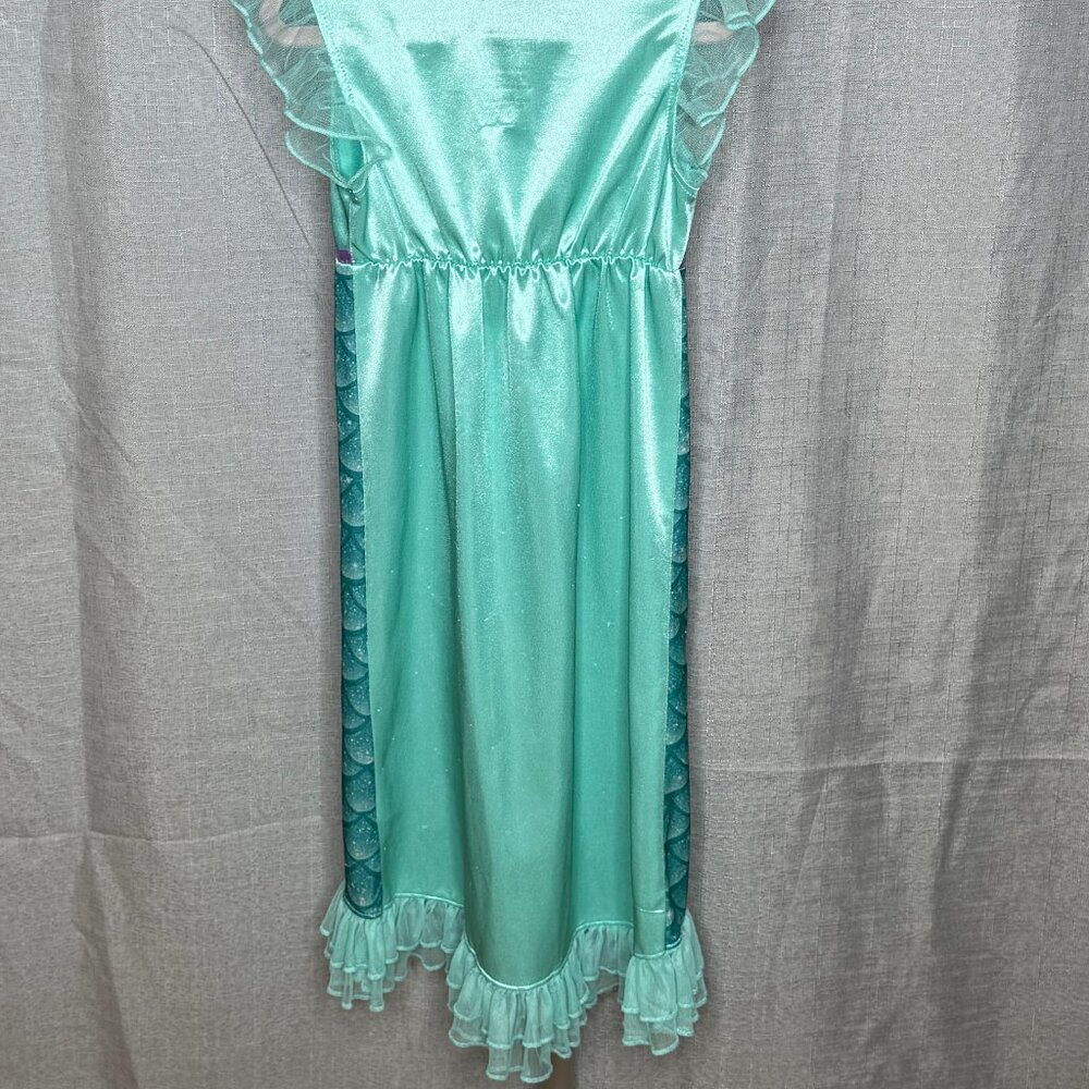 Disney - Ariel - Sleeveless Princess Sleep Dress With Lace - Size XS / 4/5 - Picture 5 of 8